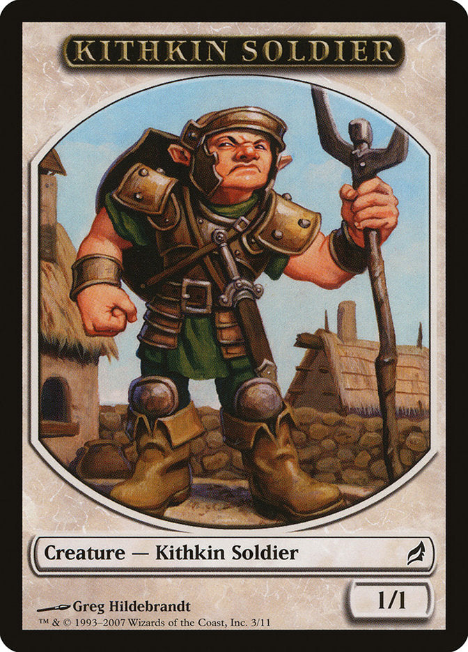 Kithkin Soldier Token [Lorwyn Tokens] | Shuffle n Cut Hobbies & Games