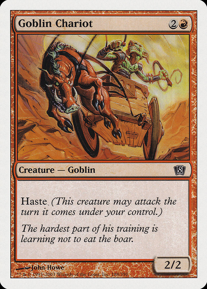 Goblin Chariot [Eighth Edition] | Shuffle n Cut Hobbies & Games