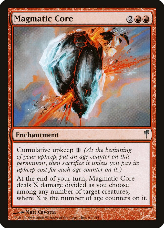 Magmatic Core [Coldsnap] | Shuffle n Cut Hobbies & Games