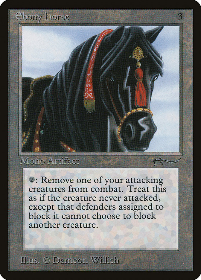 Ebony Horse [Arabian Nights] | Shuffle n Cut Hobbies & Games