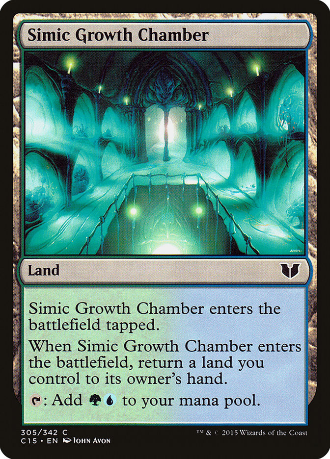 Simic Growth Chamber [Commander 2015] | Shuffle n Cut Hobbies & Games