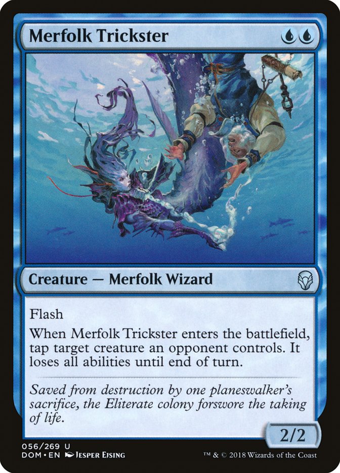 Merfolk Trickster [Dominaria] | Shuffle n Cut Hobbies & Games