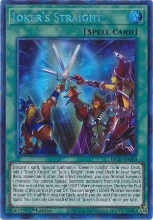 Joker's Straight (Collector's Rare) [KICO-EN004] Collector's Rare | Shuffle n Cut Hobbies & Games