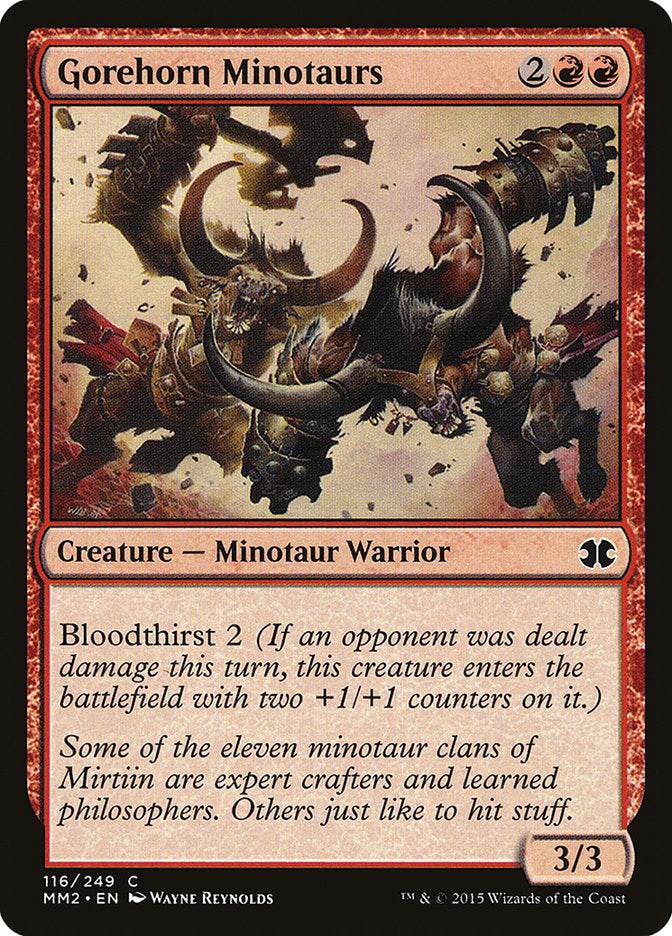 Gorehorn Minotaurs [Modern Masters 2015] | Shuffle n Cut Hobbies & Games