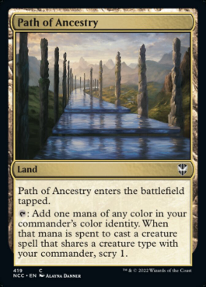 Path of Ancestry [Streets of New Capenna Commander] | Shuffle n Cut Hobbies & Games
