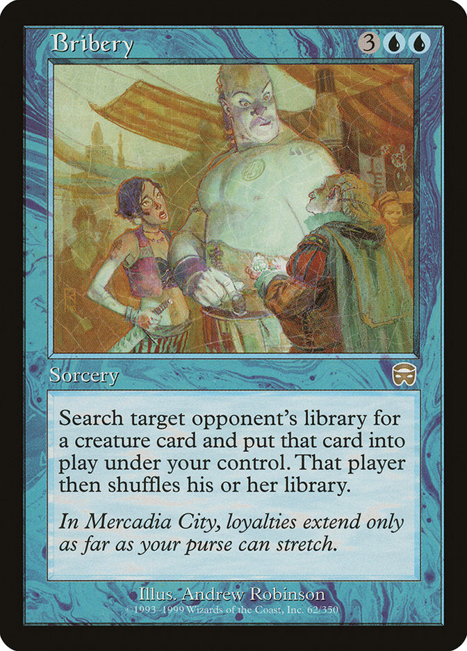 Bribery [Mercadian Masques] | Shuffle n Cut Hobbies & Games