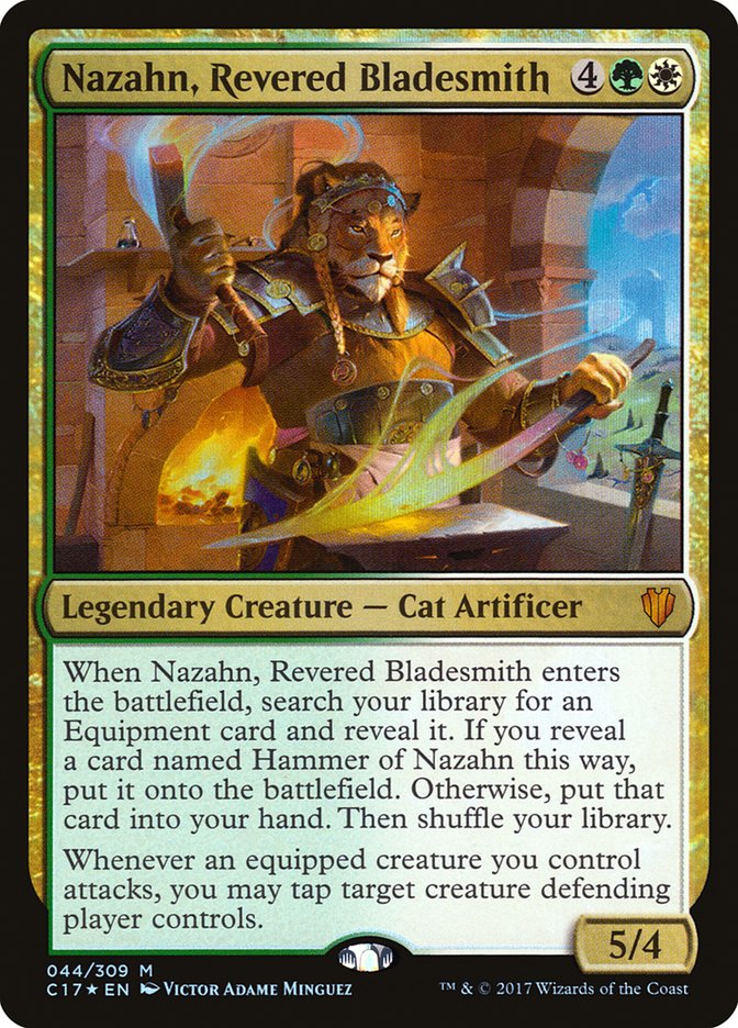 Nazahn, Revered Bladesmith [Commander 2017] | Shuffle n Cut Hobbies & Games