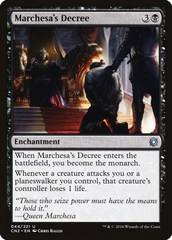 Marchesa's Decree [Conspiracy: Take the Crown] | Shuffle n Cut Hobbies & Games