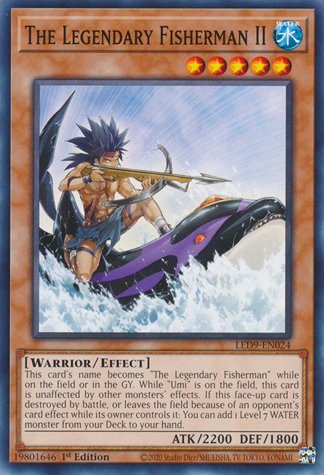 The Legendary Fisherman II [LED9-EN024] Common | Shuffle n Cut Hobbies & Games