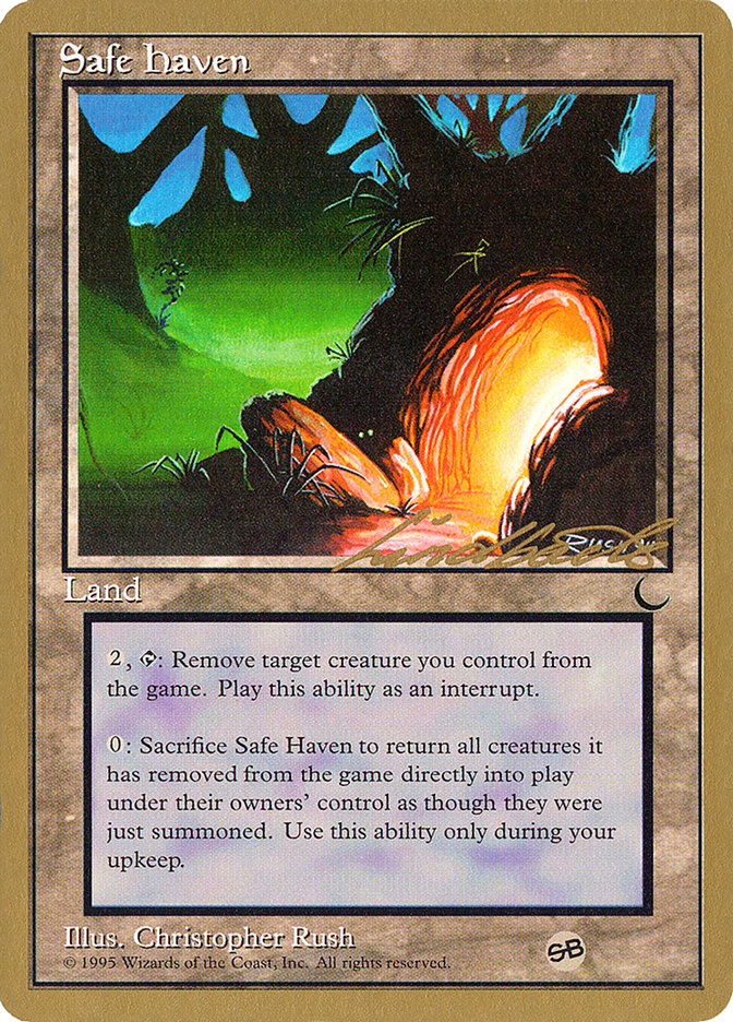 Safe Haven (Leon Lindback) (SB) [Pro Tour Collector Set] | Shuffle n Cut Hobbies & Games