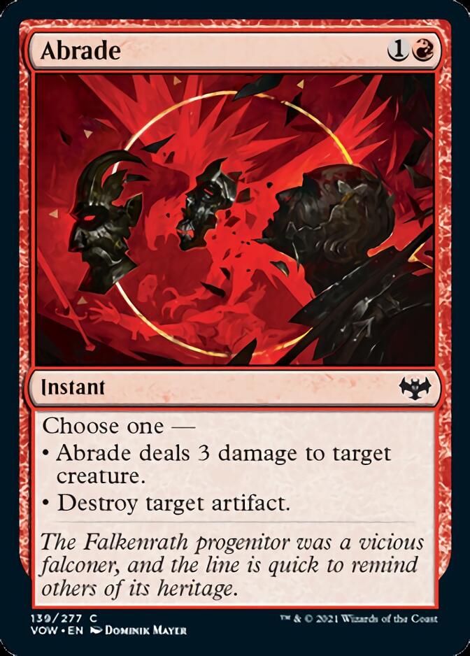 Abrade [Innistrad: Crimson Vow] | Shuffle n Cut Hobbies & Games