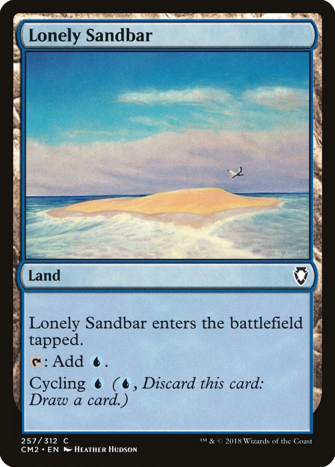 Lonely Sandbar [Commander Anthology Volume II] | Shuffle n Cut Hobbies & Games
