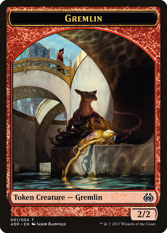 Gremlin Token [Aether Revolt Tokens] | Shuffle n Cut Hobbies & Games