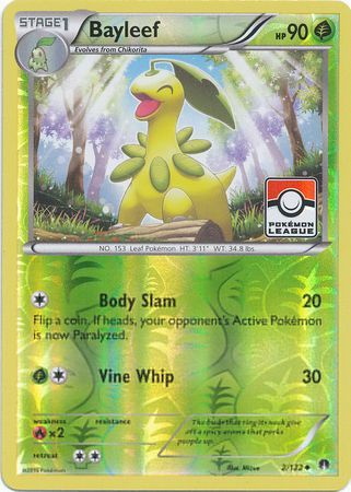 Bayleef (2/122) (League Promo) [XY: BREAKpoint] | Shuffle n Cut Hobbies & Games