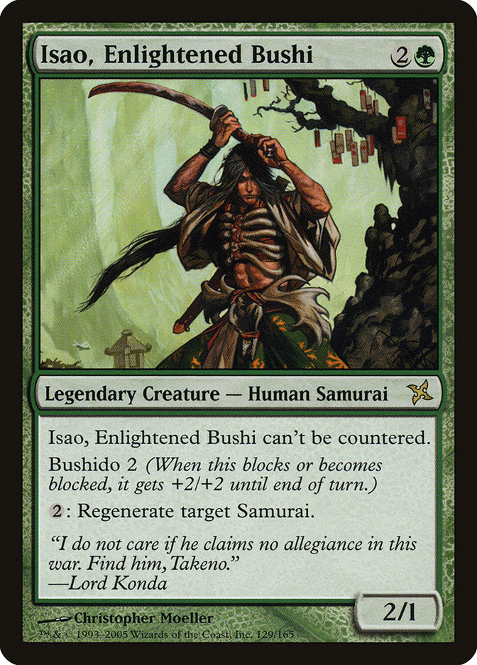 Isao, Enlightened Bushi [Betrayers of Kamigawa] | Shuffle n Cut Hobbies & Games