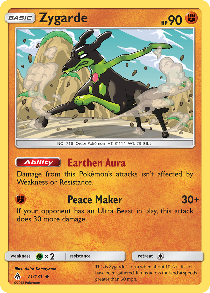 Zygarde (71/131) [Sun & Moon: Forbidden Light] | Shuffle n Cut Hobbies & Games