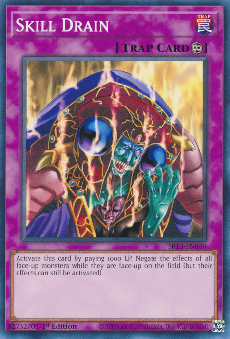 Skill Drain [SR13-EN040] Common | Shuffle n Cut Hobbies & Games