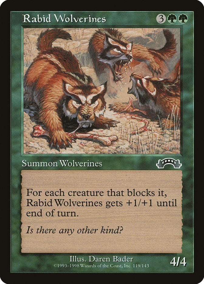 Rabid Wolverines [Exodus] | Shuffle n Cut Hobbies & Games