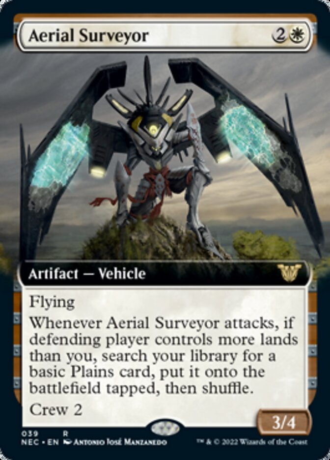 Aerial Surveyor (Extended Art) [Kamigawa: Neon Dynasty Commander] | Shuffle n Cut Hobbies & Games