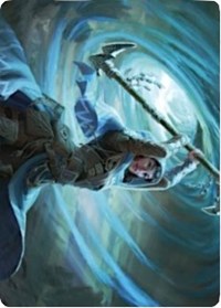 Sea Gate Stormcaller Art Card [Zendikar Rising Art Series] | Shuffle n Cut Hobbies & Games