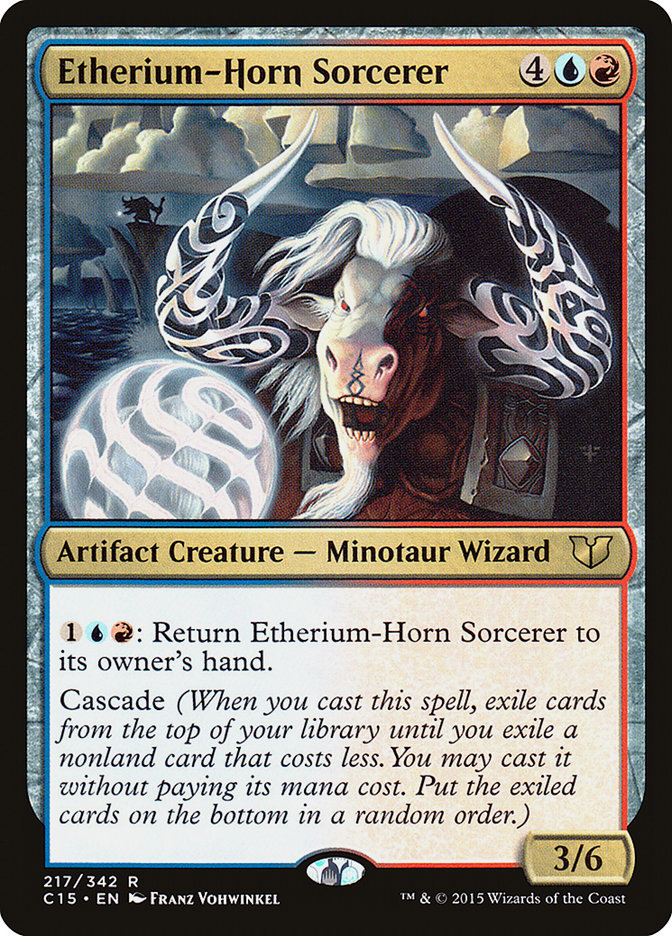 Etherium-Horn Sorcerer [Commander 2015] | Shuffle n Cut Hobbies & Games
