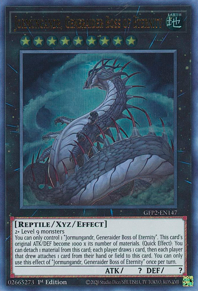 Jormungandr, Generaider Boss of Eternity [GFP2-EN147] Ultra Rare | Shuffle n Cut Hobbies & Games