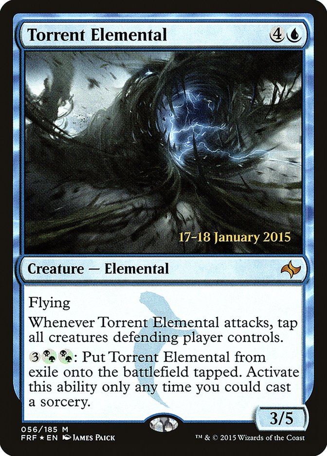 Torrent Elemental [Fate Reforged Prerelease Promos] | Shuffle n Cut Hobbies & Games