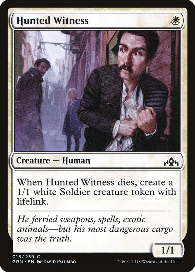 Hunted Witness [Guilds of Ravnica] | Shuffle n Cut Hobbies & Games
