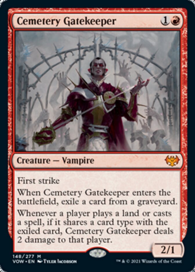 Cemetery Gatekeeper [Innistrad: Crimson Vow] | Shuffle n Cut Hobbies & Games