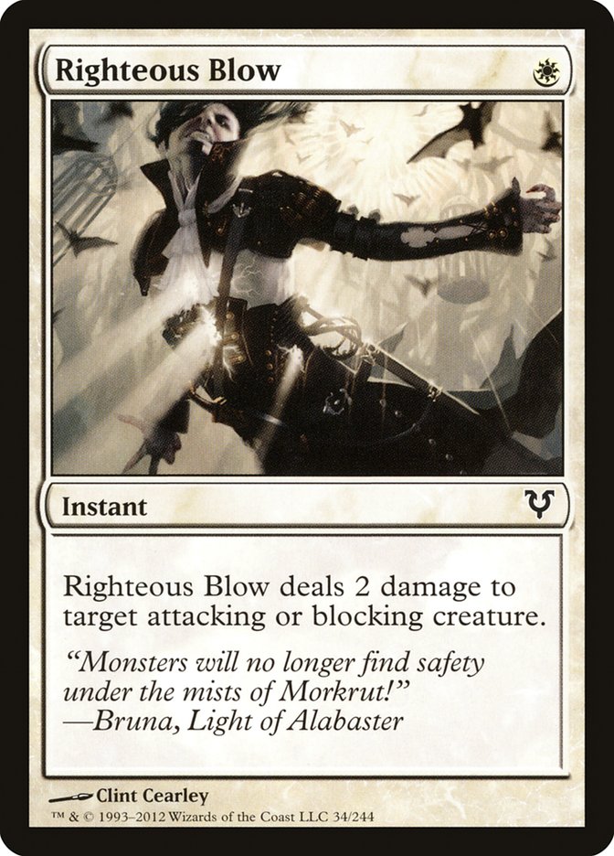 Righteous Blow [Avacyn Restored] | Shuffle n Cut Hobbies & Games