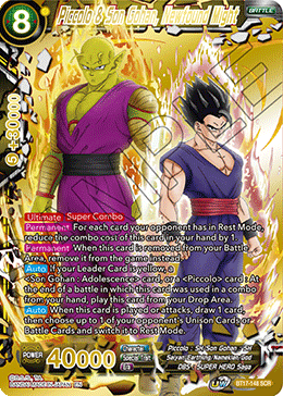 Piccolo & Son Gohan, Newfound Might (BT17-148) [Ultimate Squad] | Shuffle n Cut Hobbies & Games