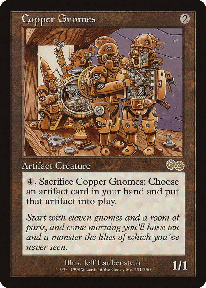 Copper Gnomes [Urza's Saga] | Shuffle n Cut Hobbies & Games