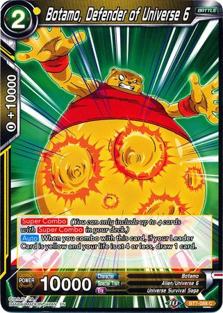 Botamo, Defender of Universe 6 [BT7-088] | Shuffle n Cut Hobbies & Games