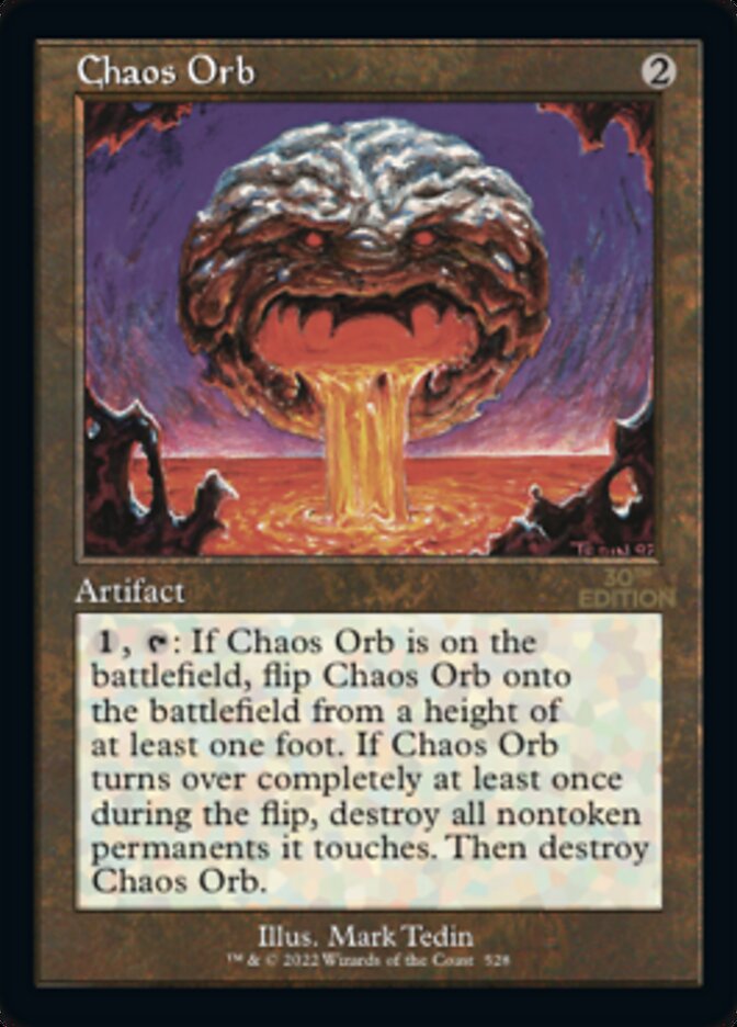 Chaos Orb (Retro) [30th Anniversary Edition] | Shuffle n Cut Hobbies & Games