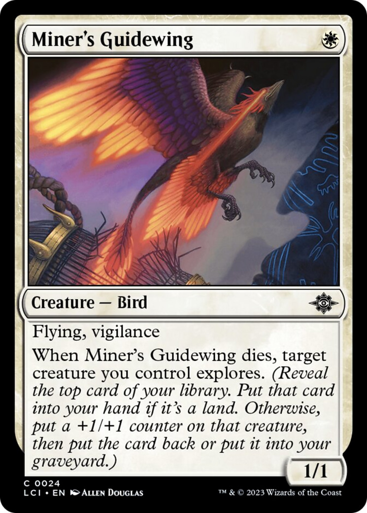 Miner's Guidewing [The Lost Caverns of Ixalan] | Shuffle n Cut Hobbies & Games