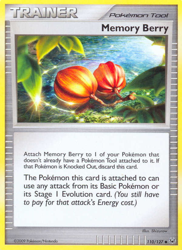 Memory Berry (110/127) [Platinum: Base Set] | Shuffle n Cut Hobbies & Games