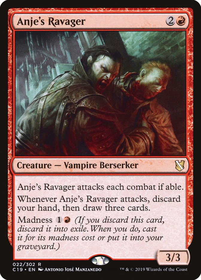 Anje's Ravager [Commander 2019] | Shuffle n Cut Hobbies & Games