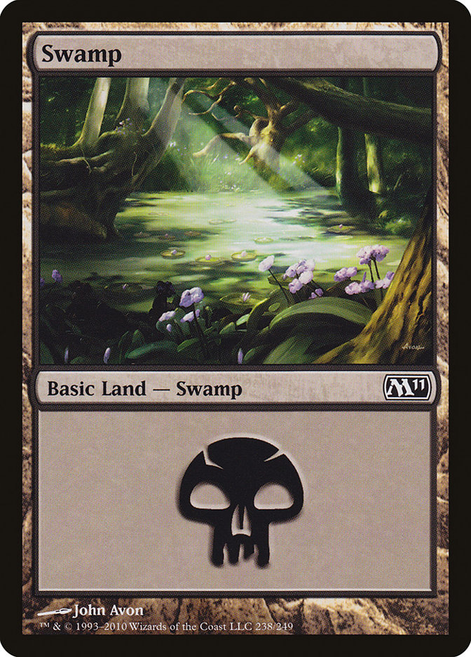 Swamp (238) [Magic 2011] | Shuffle n Cut Hobbies & Games