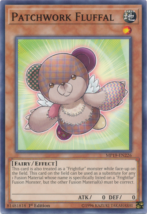 Patchwork Fluffal [MP19-EN226] Common | Shuffle n Cut Hobbies & Games