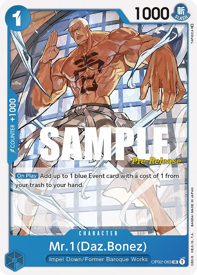 Mr.1 (Daz.Bonez) [Paramount War Pre-Release Cards] | Shuffle n Cut Hobbies & Games