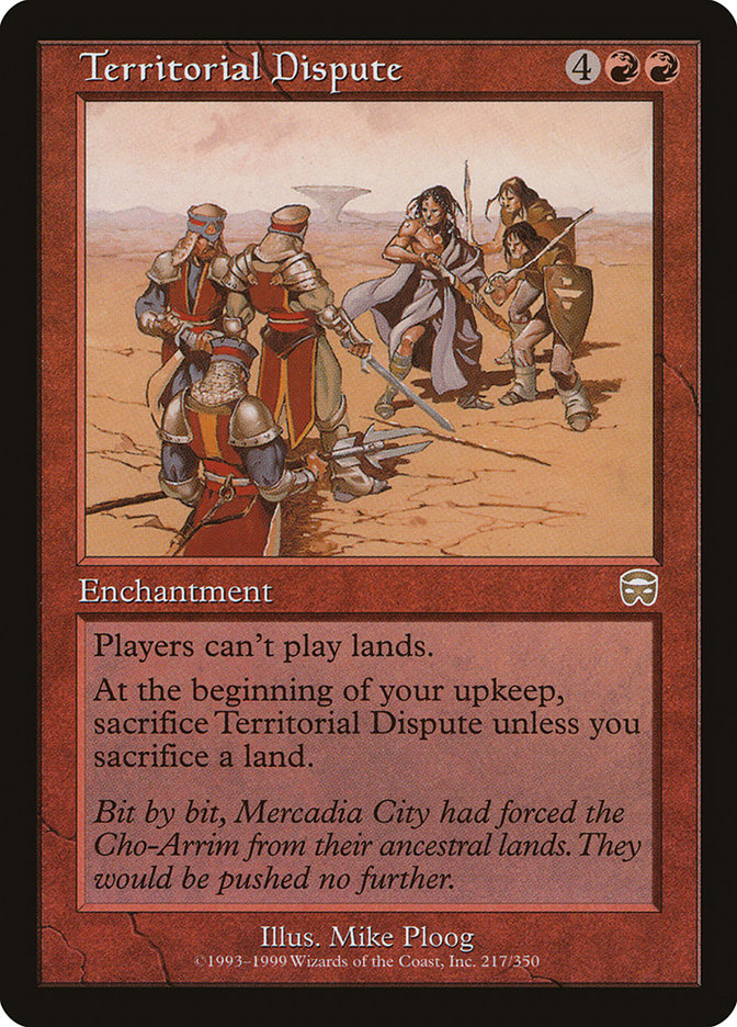 Territorial Dispute [Mercadian Masques] | Shuffle n Cut Hobbies & Games