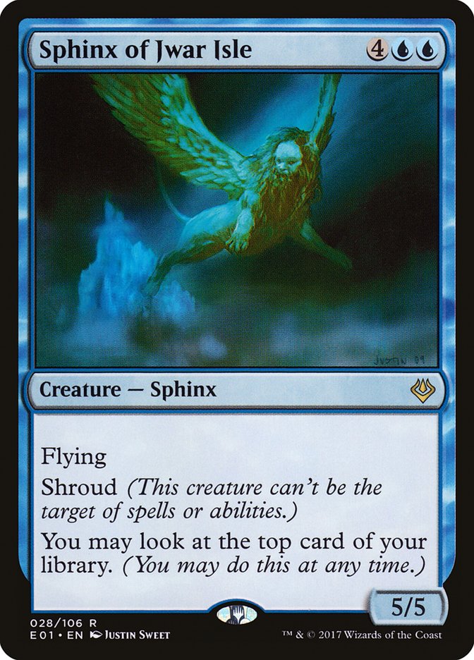 Sphinx of Jwar Isle [Archenemy: Nicol Bolas] | Shuffle n Cut Hobbies & Games