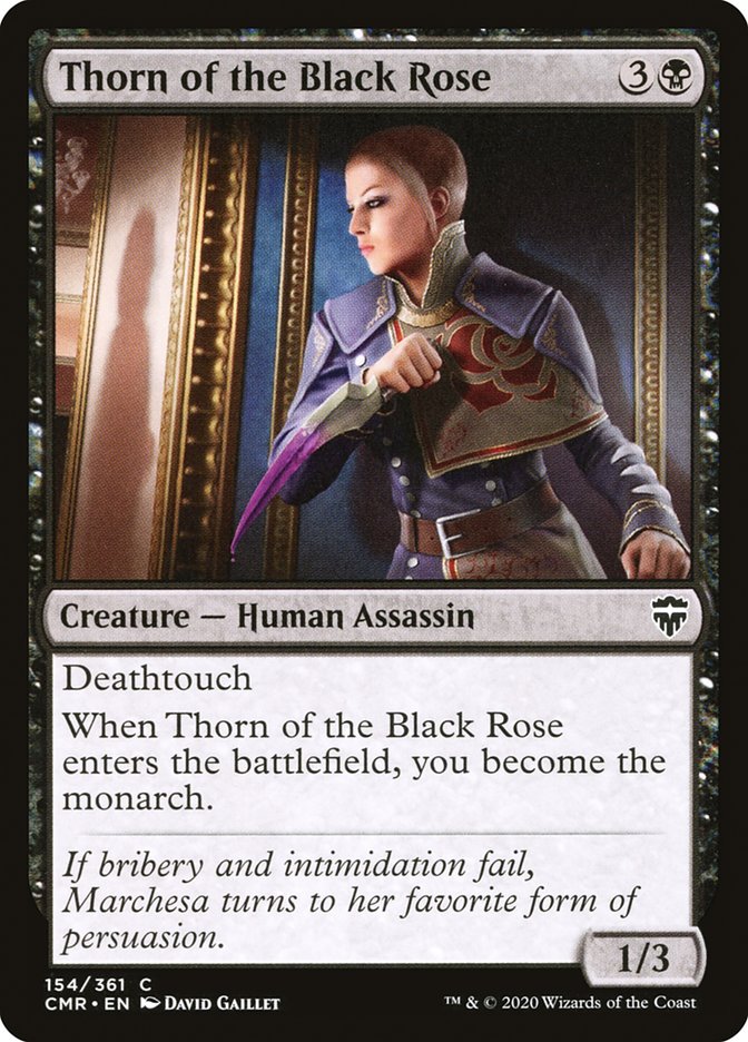 Thorn of the Black Rose [Commander Legends] | Shuffle n Cut Hobbies & Games
