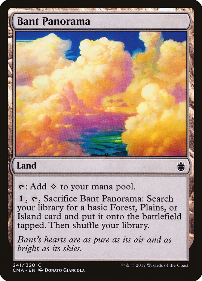 Bant Panorama [Commander Anthology] | Shuffle n Cut Hobbies & Games