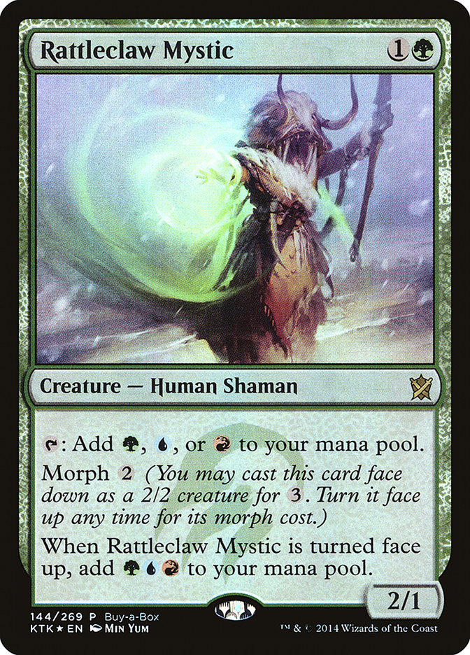 Rattleclaw Mystic (Buy-A-Box) [Khans of Tarkir Promos] | Shuffle n Cut Hobbies & Games