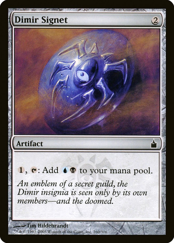 Dimir Signet [Ravnica: City of Guilds] | Shuffle n Cut Hobbies & Games