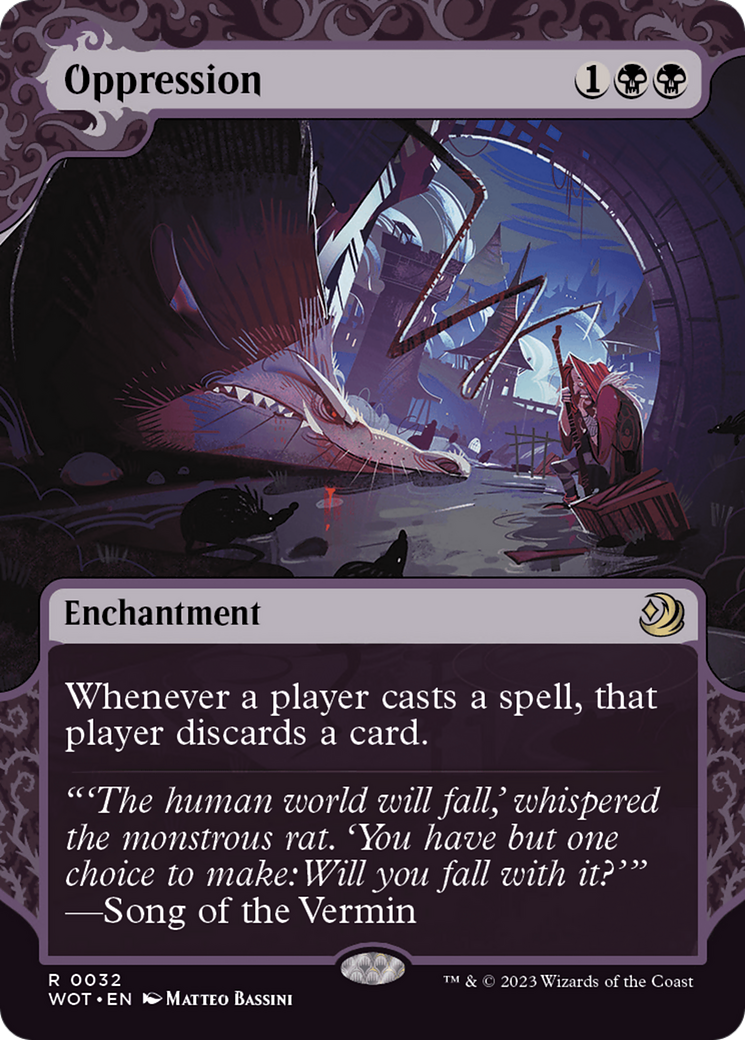 Oppression [Wilds of Eldraine: Enchanting Tales] | Shuffle n Cut Hobbies & Games