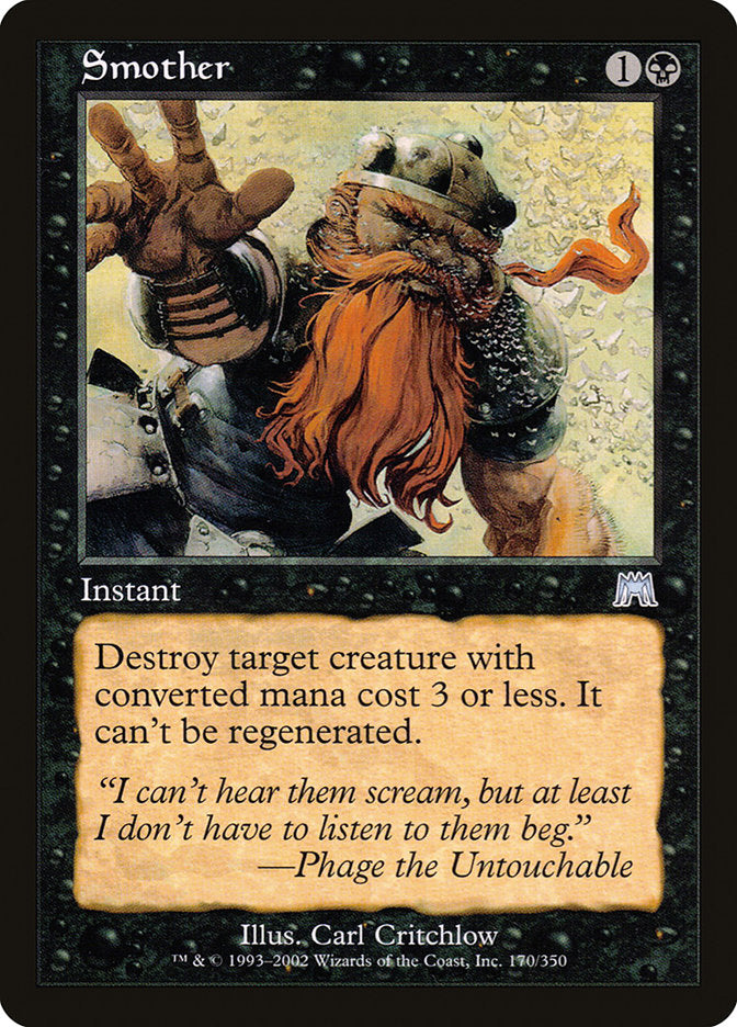 Smother [Onslaught] | Shuffle n Cut Hobbies & Games