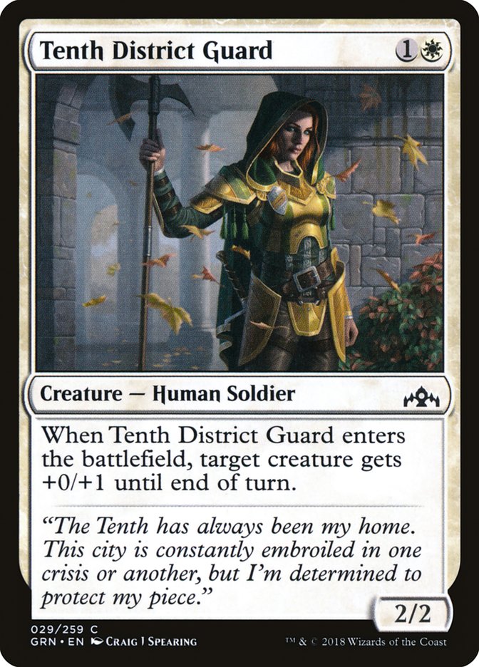 Tenth District Guard [Guilds of Ravnica] | Shuffle n Cut Hobbies & Games