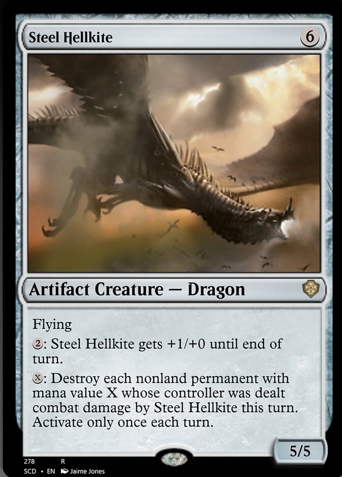 Steel Hellkite [Starter Commander Decks] | Shuffle n Cut Hobbies & Games